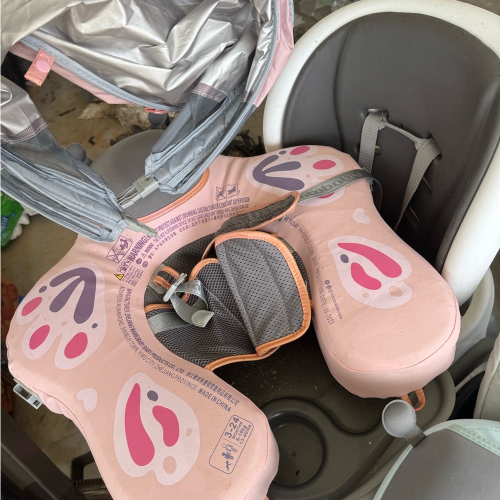Pink Kids Swim Vest